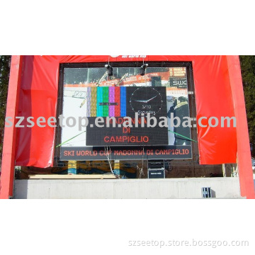 LED Display with 6,500K Color Temperature and 18m Minimum Viewing Distance